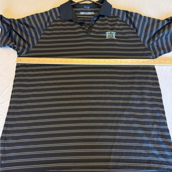 Oakley Black and Gray Performance Polo Shirt - Picture 4 of 7